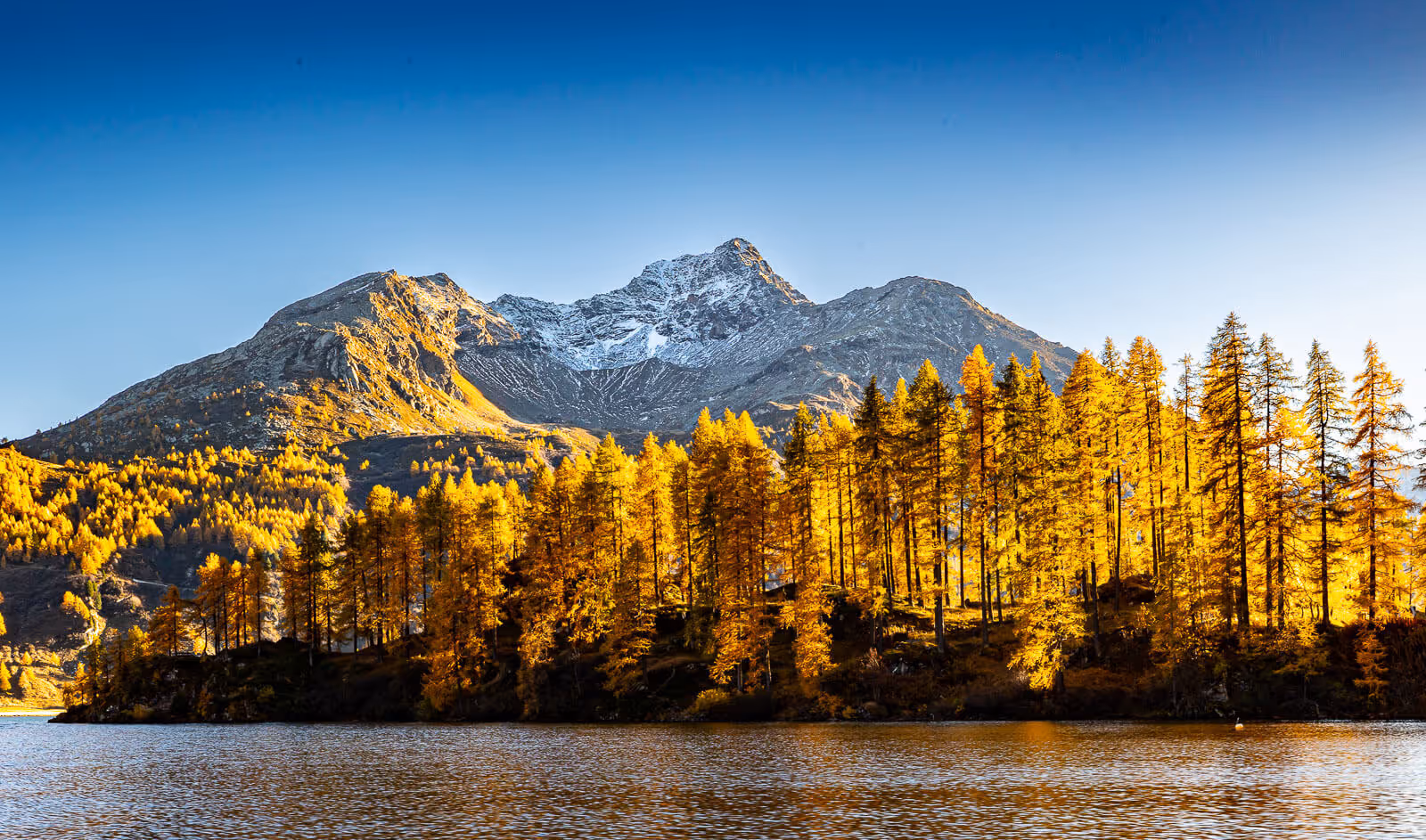 Engadin Herbstsee