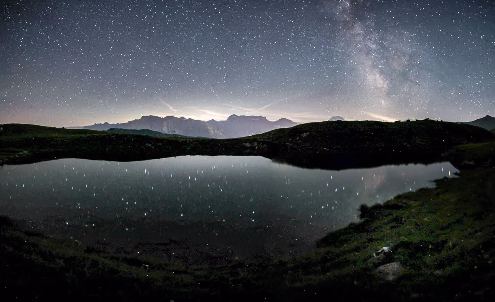 Lüsgersee Nacht
